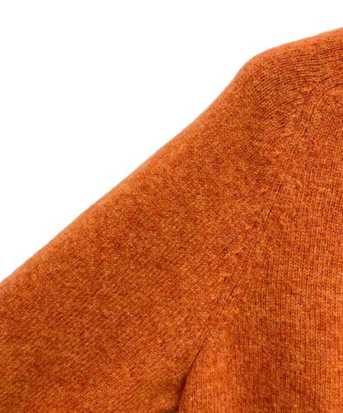 BROOKS BROTHERS（ブルックスブラザーズ）BROOKS BROTHERS (ブルックスブラザーズ) シェットランドウールニット オレンジ サイズ:Sの古着・服飾アイテム