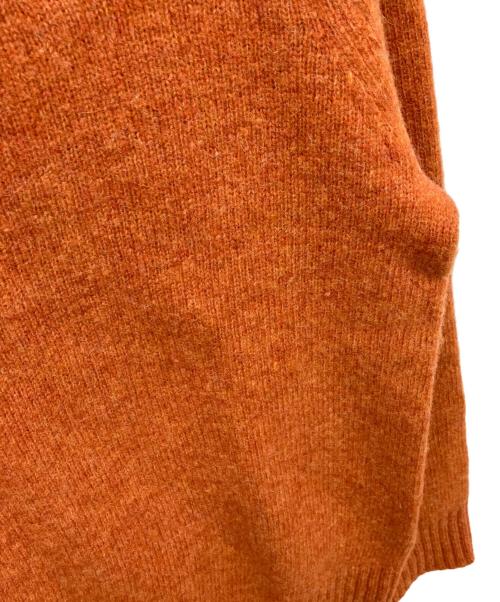 BROOKS BROTHERS（ブルックスブラザーズ）BROOKS BROTHERS (ブルックスブラザーズ) シェットランドウールニット オレンジ サイズ:Sの古着・服飾アイテム