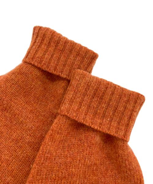 BROOKS BROTHERS（ブルックスブラザーズ）BROOKS BROTHERS (ブルックスブラザーズ) シェットランドウールニット オレンジ サイズ:Sの古着・服飾アイテム