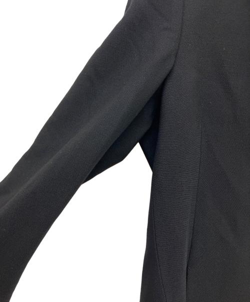 EMPORIO ARMANI（エンポリオ アルマーニ）EMPORIO ARMANI (エンポリオ アルマーニ) ウールギャバジンコート ブラック サイズ:50の古着・服飾アイテム