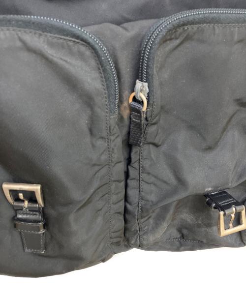 PRADA（プラダ）PRADA (プラダ) メッセンジャーバッグ ブラックの古着・服飾アイテム
