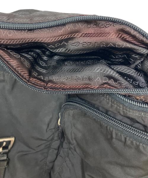 PRADA（プラダ）PRADA (プラダ) メッセンジャーバッグ ブラックの古着・服飾アイテム