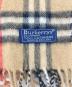 BURBERRY LONDON (バーバリーロンドン) ノバチェックカシミヤマフラー ベージュ：9000円