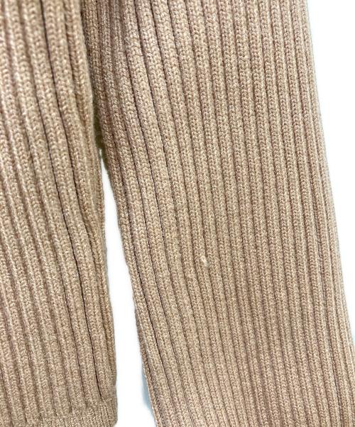 darich（ダーリッチ）darich (ダーリッチ) ファーカラーリブセットアップ ブラウン サイズ:SIZE Freeの古着・服飾アイテム