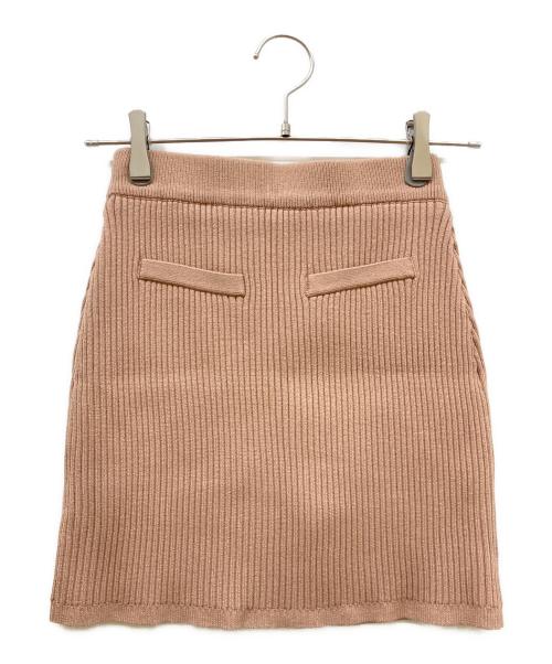 darich（ダーリッチ）darich (ダーリッチ) ファーカラーリブセットアップ ブラウン サイズ:SIZE Freeの古着・服飾アイテム
