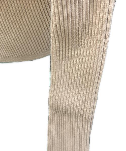 darich（ダーリッチ）darich (ダーリッチ) ファーカラーリブセットアップ ブラウン サイズ:SIZE Freeの古着・服飾アイテム