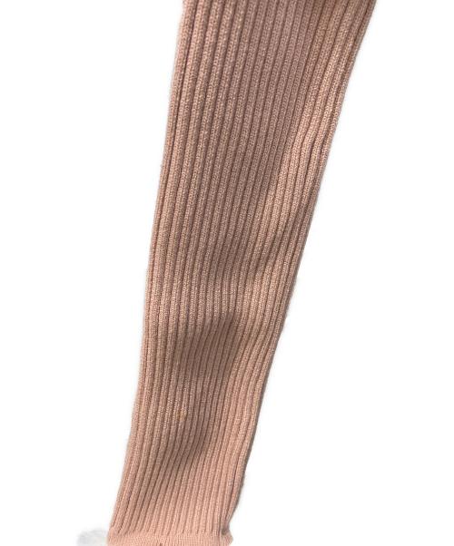 darich（ダーリッチ）darich (ダーリッチ) ファーカラーリブセットアップ ブラウン サイズ:SIZE Freeの古着・服飾アイテム