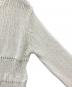中古・古着 CLANE (クラネ) HOLE SWITCHING KNIT TOPS ホワイト サイズ:1：6000円