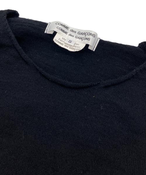 COMME des GARCONS COMME des GARCONS（コムデギャルソン コムデギャルソン）COMME des GARCONS COMME des GARCONS (コムデギャルソン コムデギャルソン) ウールニット ブラック サイズ:SIZE Sの古着・服飾アイテム