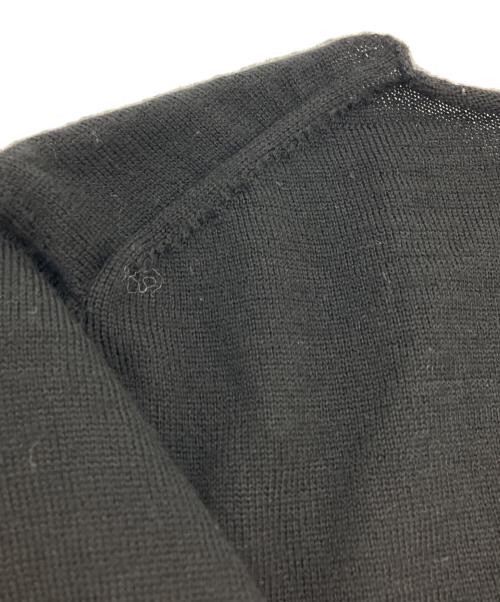 COMME des GARCONS COMME des GARCONS（コムデギャルソン コムデギャルソン）COMME des GARCONS COMME des GARCONS (コムデギャルソン コムデギャルソン) ウールニット ブラック サイズ:SIZE Sの古着・服飾アイテム
