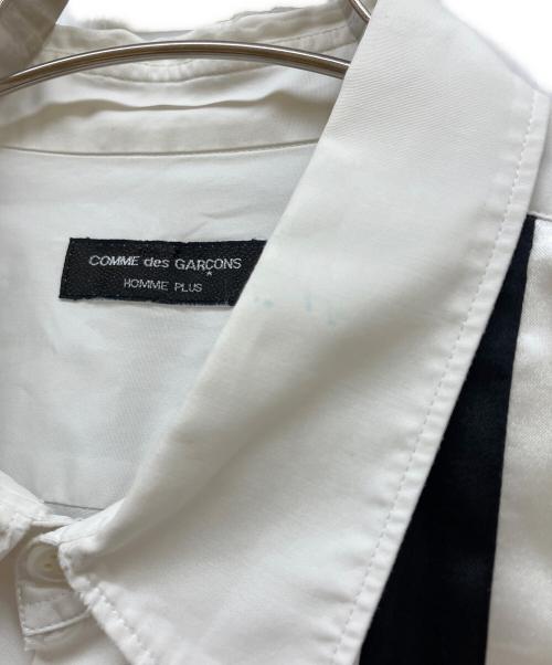 COMME des GARCONS HOMME PLUS（コムデギャルソンオムプリュス）COMME des GARCONS HOMME PLUS (コムデギャルソンオムプリュス) シャツ ホワイト サイズ:-の古着・服飾アイテム