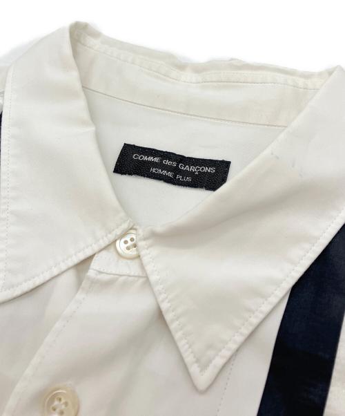 COMME des GARCONS HOMME PLUS（コムデギャルソンオムプリュス）COMME des GARCONS HOMME PLUS (コムデギャルソンオムプリュス) シャツ ホワイト サイズ:-の古着・服飾アイテム