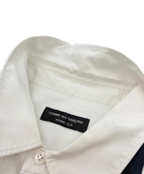 COMME des GARCONS HOMME PLUS（コムデギャルソンオムプリュス）COMME des GARCONS HOMME PLUS (コムデギャルソンオムプリュス) シャツ ホワイト サイズ:-の古着・服飾アイテム