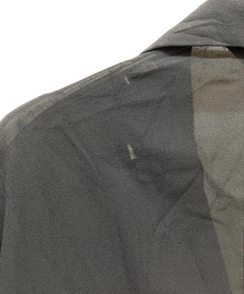 ROBE DE CHAMBRE COMME DES GARCONS（ローブドシャンブル コムデギャルソン）ROBE DE CHAMBRE COMME DES GARCONS (ローブドシャンブル コムデギャルソン) シースルージャケット ブラック サイズ:SIZE Mの古着・服飾アイテム