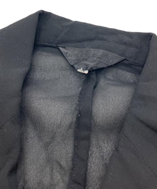ROBE DE CHAMBRE COMME DES GARCONS（ローブドシャンブル コムデギャルソン）ROBE DE CHAMBRE COMME DES GARCONS (ローブドシャンブル コムデギャルソン) シースルージャケット ブラック サイズ:SIZE Mの古着・服飾アイテム