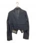 ROBE DE CHAMBRE COMME DES GARCONS (ローブドシャンブル コムデギャルソン) シースルージャケット ブラック サイズ:SIZE M：14000円