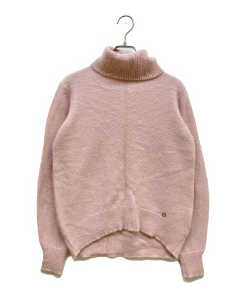MACKINTOSH LONDON（マッキントッシュ ロンドン）MACKINTOSH LONDON (マッキントッシュ ロンドン) ロイヤルベビーアルパカ ニットプルオーバー ピンク サイズ:SIZE 38の古着・服飾アイテム
