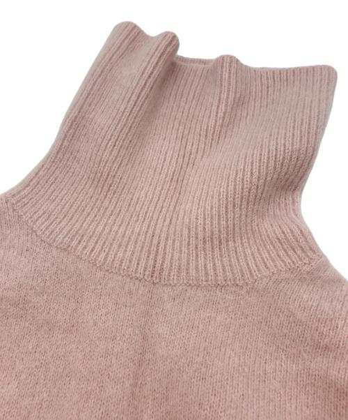 MACKINTOSH LONDON（マッキントッシュ ロンドン）MACKINTOSH LONDON (マッキントッシュ ロンドン) ロイヤルベビーアルパカ ニットプルオーバー ピンク サイズ:SIZE 38の古着・服飾アイテム