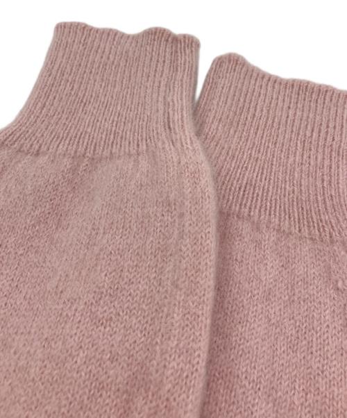 MACKINTOSH LONDON（マッキントッシュ ロンドン）MACKINTOSH LONDON (マッキントッシュ ロンドン) ロイヤルベビーアルパカ ニットプルオーバー ピンク サイズ:SIZE 38の古着・服飾アイテム