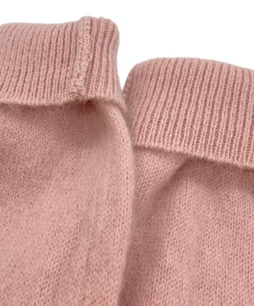 MACKINTOSH LONDON（マッキントッシュ ロンドン）MACKINTOSH LONDON (マッキントッシュ ロンドン) ロイヤルベビーアルパカ ニットプルオーバー ピンク サイズ:SIZE 38の古着・服飾アイテム