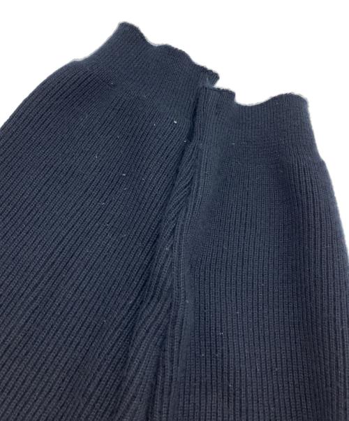 agnes b homme（アニエスベーオム）agnes b homme (アニエスベーオム) ニットスリーブウールジャケット ネイビー サイズ:2の古着・服飾アイテム