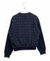 agnes b homme (アニエスベーオム) ニットスリーブウールジャケット ネイビー サイズ:2：8000円