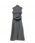 L'AUBE BLANC (ローブ ブラン) Sleeveless Coat Dress チャコールグレー サイズ:SIZE Free：9000円