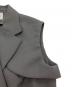 中古・古着 L'AUBE BLANC (ローブ ブラン) Sleeveless Coat Dress チャコールグレー サイズ:SIZE Free：9000円