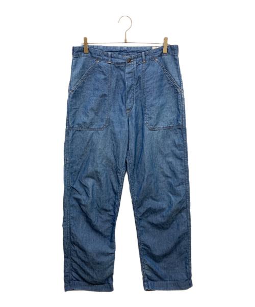 orSlow（オアスロウ）orSlow (オアスロウ) コットンリネンベイカーパンツ インディゴ サイズ:2の古着・服飾アイテム