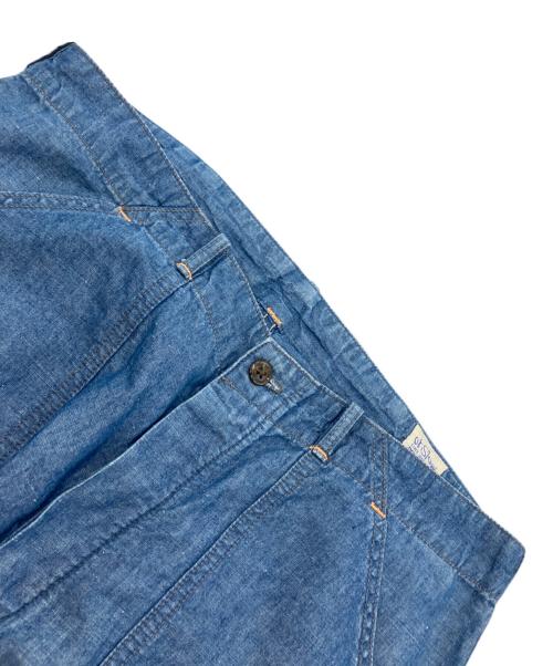 orSlow（オアスロウ）orSlow (オアスロウ) コットンリネンベイカーパンツ インディゴ サイズ:2の古着・服飾アイテム