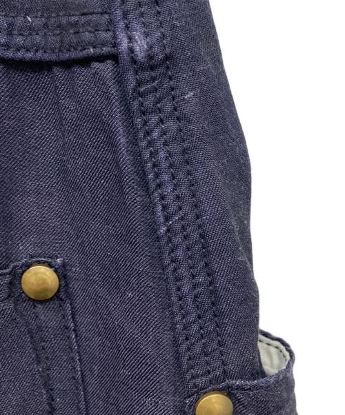 Needles（ニードルズ）Needles (ニードルズ) リネンシルク混ヒザデルパンツ ネイビー サイズ:1の古着・服飾アイテム
