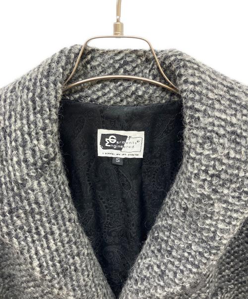 Engineered Garments（エンジニアド ガーメンツ）Engineered Garments (エンジニアド ガーメンツ) ショールカラーニットジャケット グレー サイズ:Sの古着・服飾アイテム
