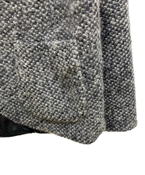 Engineered Garments（エンジニアド ガーメンツ）Engineered Garments (エンジニアド ガーメンツ) ショールカラーニットジャケット グレー サイズ:Sの古着・服飾アイテム