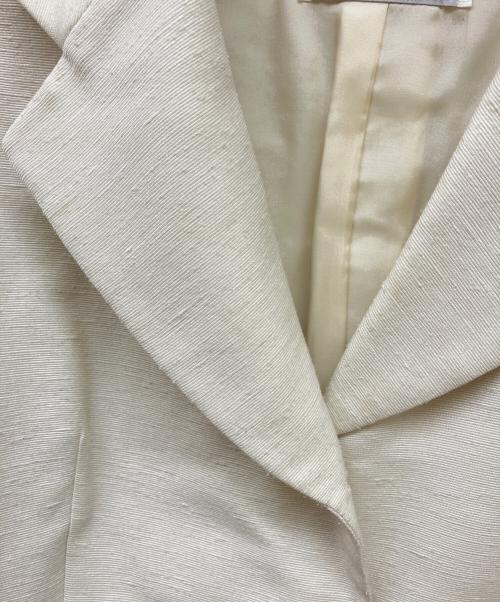 DOLCE & GABBANA（ドルチェ＆ガッバーナ）DOLCE & GABBANA (ドルチェ＆ガッバーナ) セットアップスーツ アイボリー サイズ:40の古着・服飾アイテム