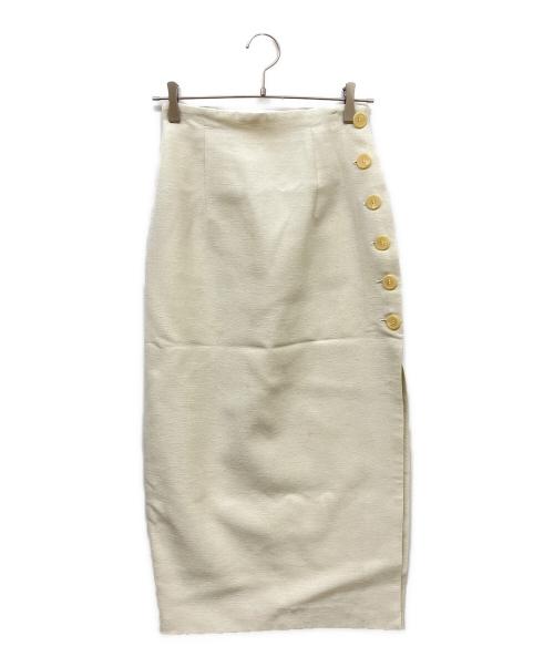 DOLCE & GABBANA（ドルチェ＆ガッバーナ）DOLCE & GABBANA (ドルチェ＆ガッバーナ) セットアップスーツ アイボリー サイズ:40の古着・服飾アイテム