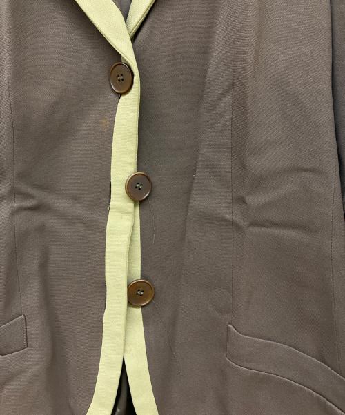 EMPORIO ARMANI（エンポリオ アルマーニ）EMPORIO ARMANI (エンポリオ アルマーニ) ヴィンテージセットアップスーツ ブラウン サイズ:42の古着・服飾アイテム