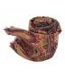 ETRO（エトロ）の古着「ウールシルクブレンドストール」｜ブラウン
