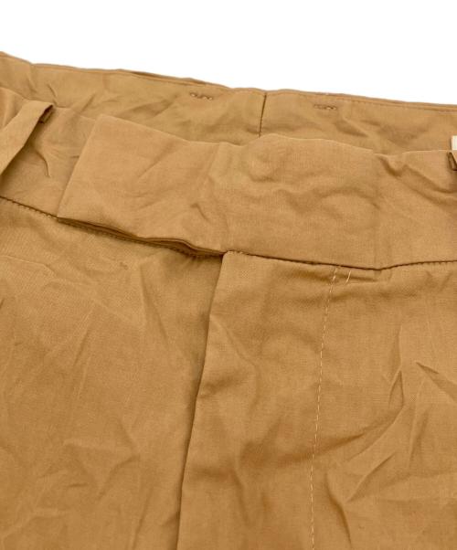 AURALEE（オーラリー）AURALEE (オーラリー) WRINKLED WASHED FINX TWILL PANTS ベージュ サイズ:SIZE 0の古着・服飾アイテム