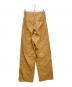 AURALEE (オーラリー) WRINKLED WASHED FINX TWILL PANTS ベージュ サイズ:SIZE 0：10000円