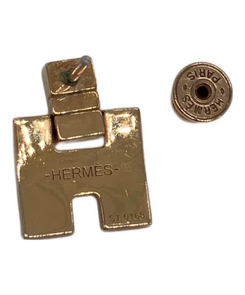 HERMES（エルメス）HERMES (エルメス) アイリーンピアス ピンクの古着・服飾アイテム