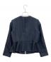 ANAYI (アナイ) ノーカラージャケット ネイビー サイズ:36：5000円