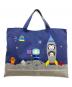 familiar（ファミリア）の古着「レッスンバッグ 宇宙」｜ネイビー