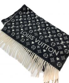 LOUIS VUITTON（ルイ ヴィトン）の古着「エシャルプゲーム オン」｜ブラック