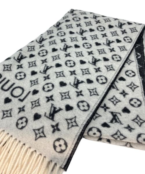 LOUIS VUITTON（ルイ ヴィトン）LOUIS VUITTON (ルイ ヴィトン) エシャルプゲーム オン ブラック サイズ:-の古着・服飾アイテム