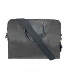 COACH（コーチ）の古着「BECKETT PORTFOLIO BRIEF」｜ブラック