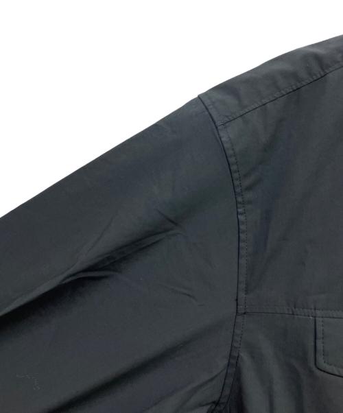 LACOSTE（ラコステ）LACOSTE (ラコステ) フラップポケットシャツドレス ブラック サイズ:40の古着・服飾アイテム