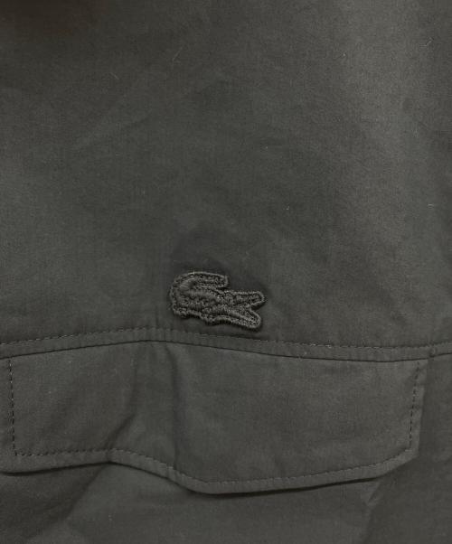 LACOSTE（ラコステ）LACOSTE (ラコステ) フラップポケットシャツドレス ブラック サイズ:40の古着・服飾アイテム