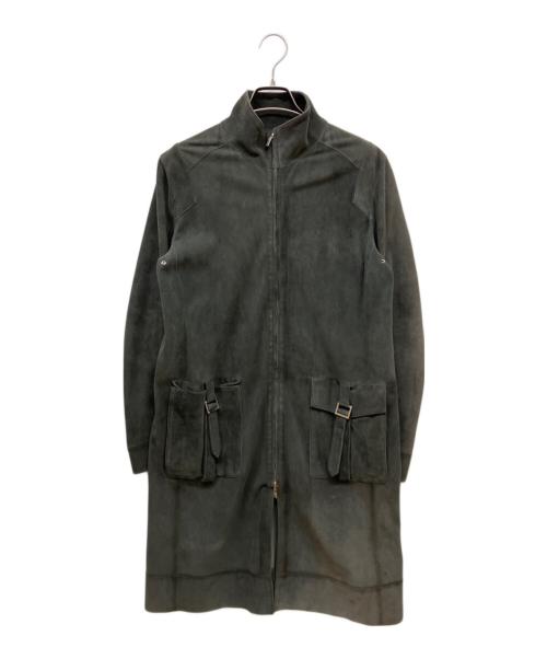 LOEWE（ロエベ）LOEWE (ロエベ) スウェードコート グレー サイズ:SIZE Freeの古着・服飾アイテム