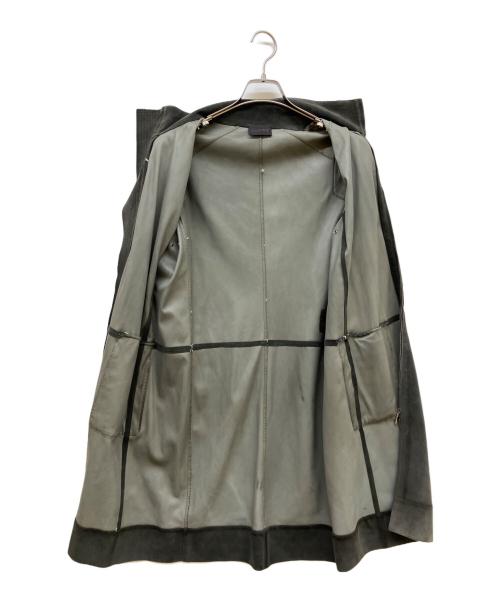 LOEWE（ロエベ）LOEWE (ロエベ) スウェードコート グレー サイズ:SIZE Freeの古着・服飾アイテム