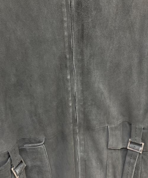 LOEWE（ロエベ）LOEWE (ロエベ) スウェードコート グレー サイズ:SIZE Freeの古着・服飾アイテム